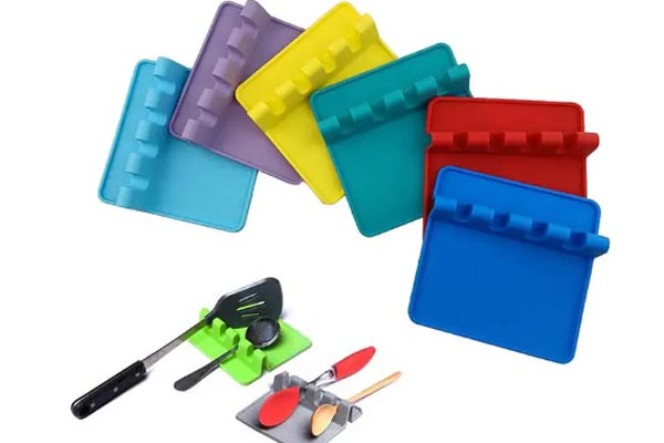 Silicone kitchen tool rack spatula mat