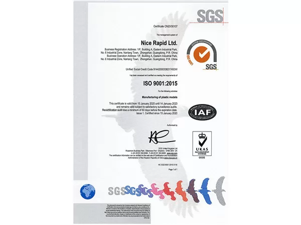 ISO 9001 certified