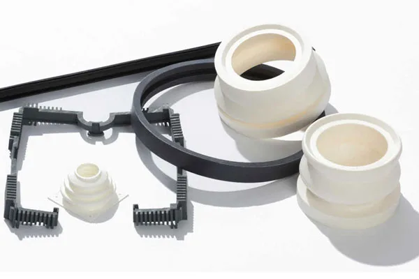 Compression molding parts