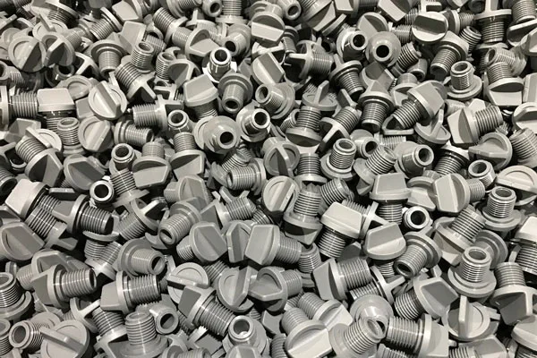 Low volume plastic parts