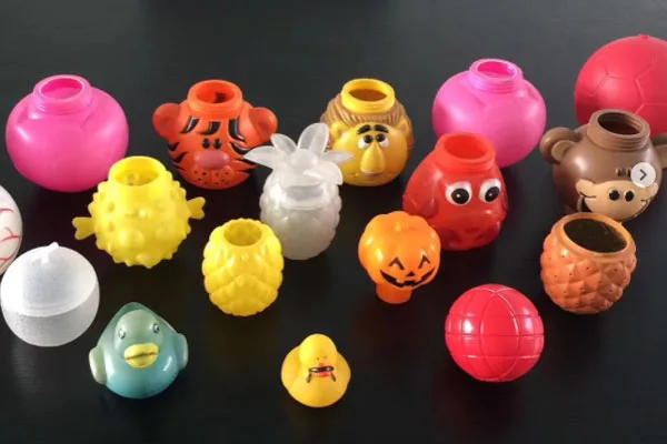 Blow molding toys