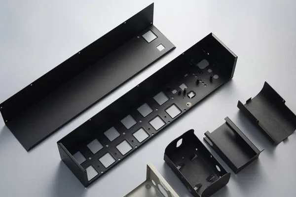 Black anodized aluminum