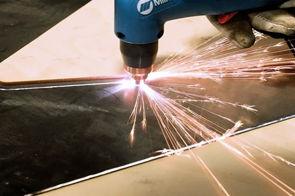 Plasma cutting