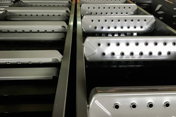 Power coating gates