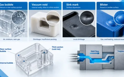 Injection Molding Bubbles: 5 Common Causes and How to Prevent Them